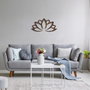 Wallity Rusty Lotus Escultura de Pared